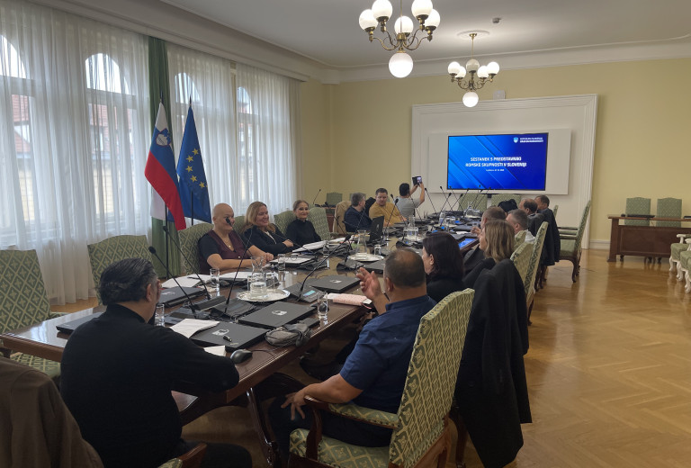 1. sestanek s predstavniki romske skupnosti