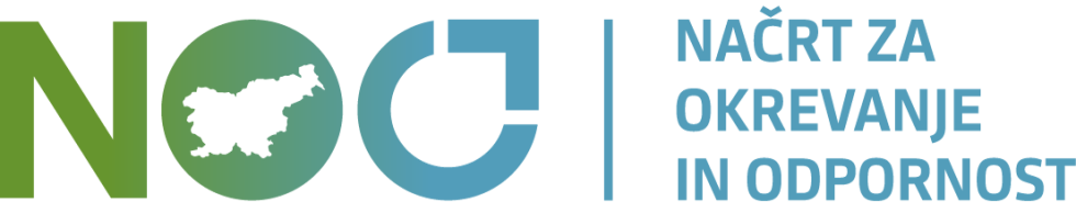 Logotip Načrta za okrevanje in odpornost