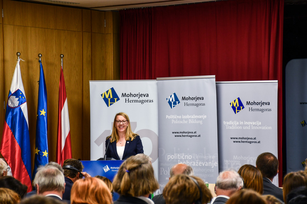 Nagovor ministrice dr. Helene Jaklitsch