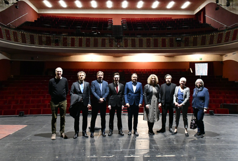 Minister Arčon in Trieste for a visit to the Slovene minority in Italy